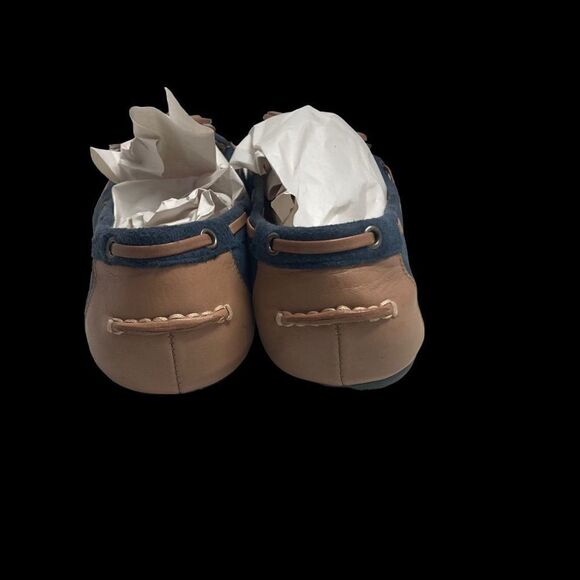 ISAAC MIZRAHI‎ LIVE!  Women’s shoes Size 7M, Blue & Tan - Picture 10 of 12